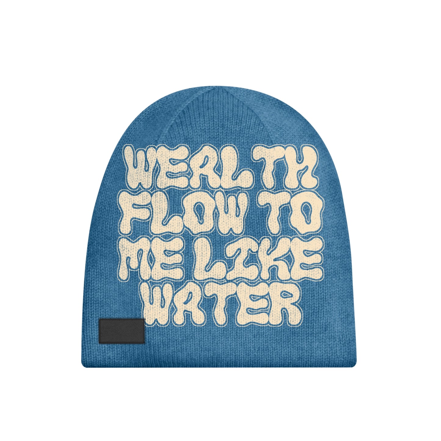 Wealth Flow To Me Like Water w/Beanie set