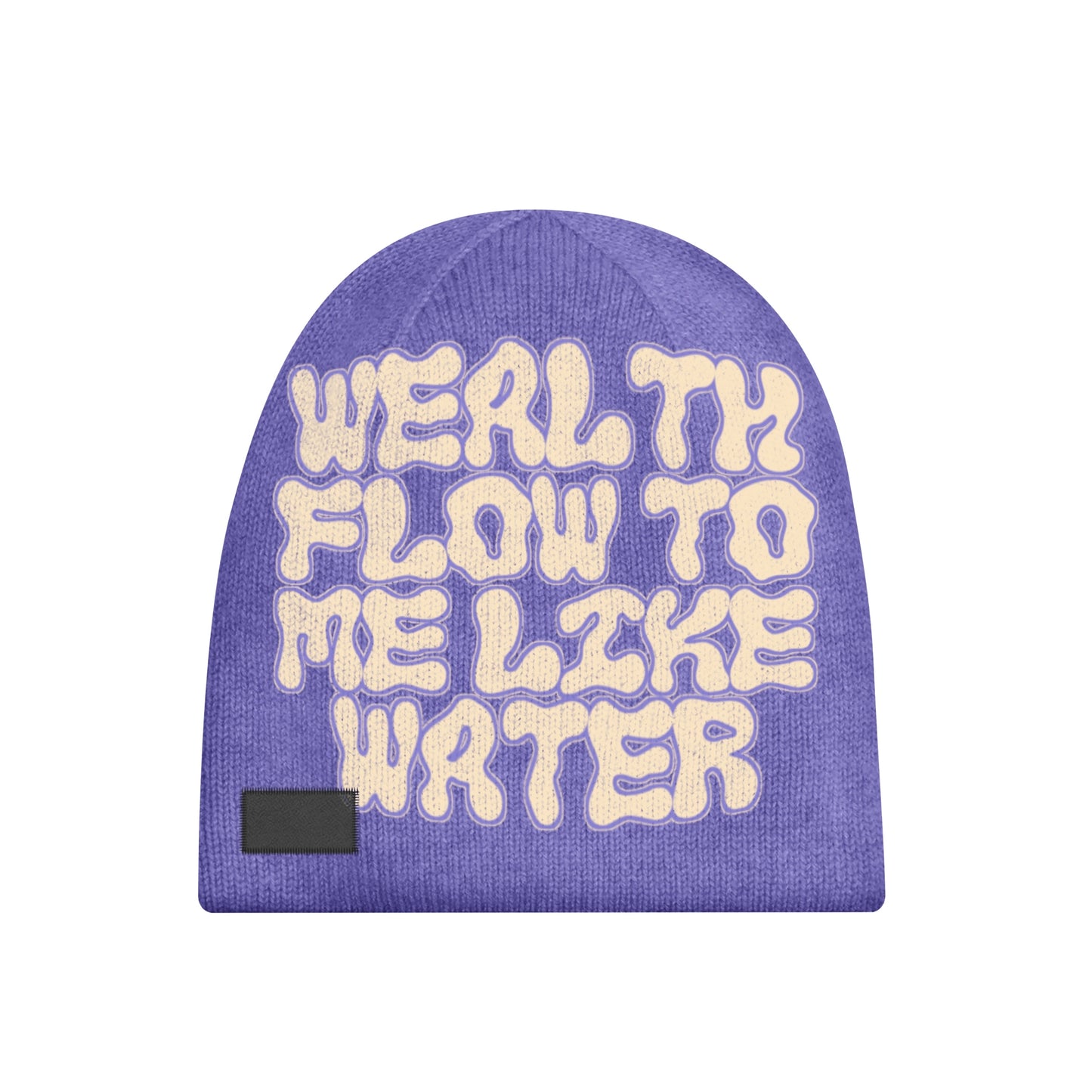 Wealth Flow To Me Like Water w/Beanie set