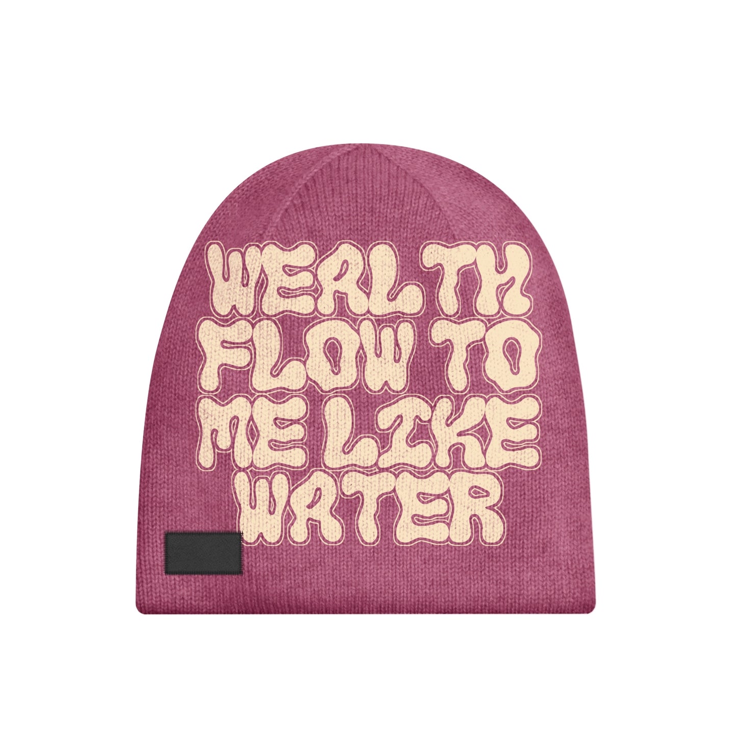 Wealth Flow To Me Like Water w/ Beanie Set